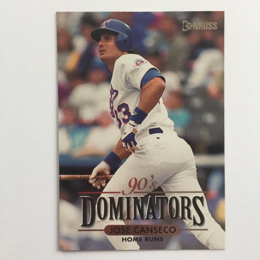 ⚾️ Jose Canseco Donruss 90’s Dominators Home Runs